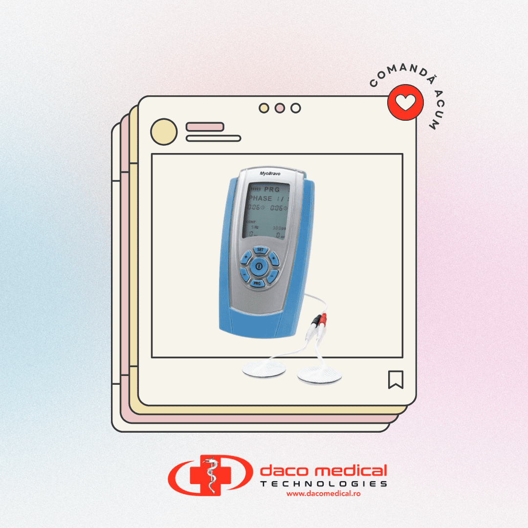 MyoBravo - EMS/TENS/INKO - stimulator multifuncțional